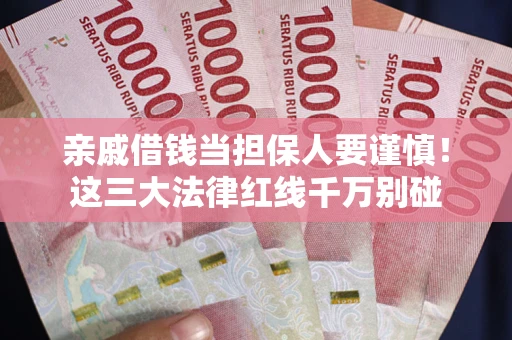 北京亲戚借钱当担保人要谨慎！这三大法律红线千万别碰