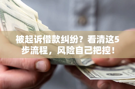 北京被起诉借款纠纷？看清这5步流程，风险自己把控！
